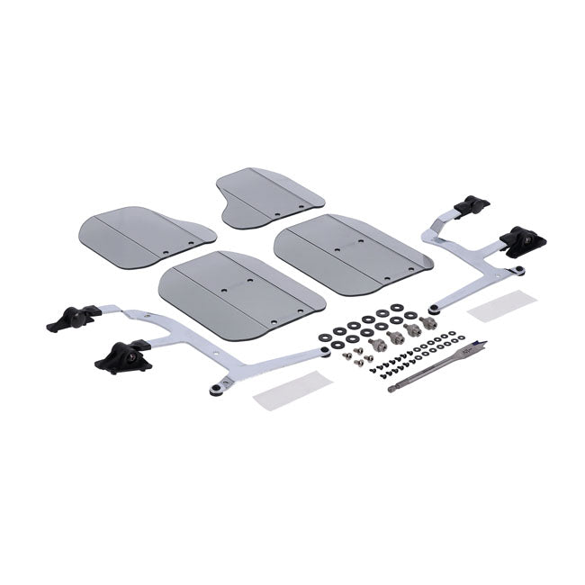 National Cycle Fairing Mount Wing Deflectors Medium Tinted Windshields Misc National Cycle
