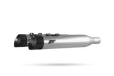 Zard Touring Slip Ons E5+, Chrome - 25+ Touring Slip-Ons Exhaust Zard