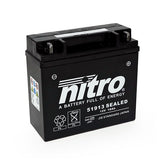 Nitro Sealed 51913 Agm Battery Batteries Nitro
