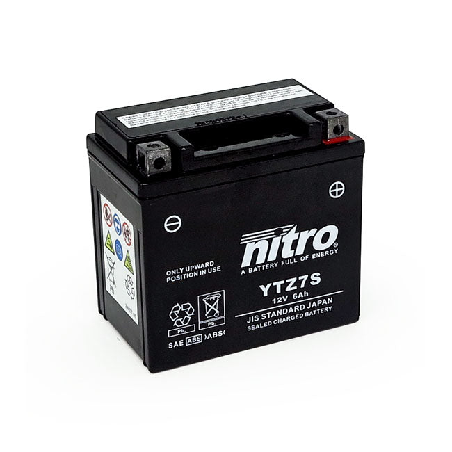Nitro Sealed Ytz7 S Agm Battery Batteries Nitro