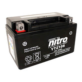 Nitro Sealed Ytz10 S Agm Battery Batteries Nitro
