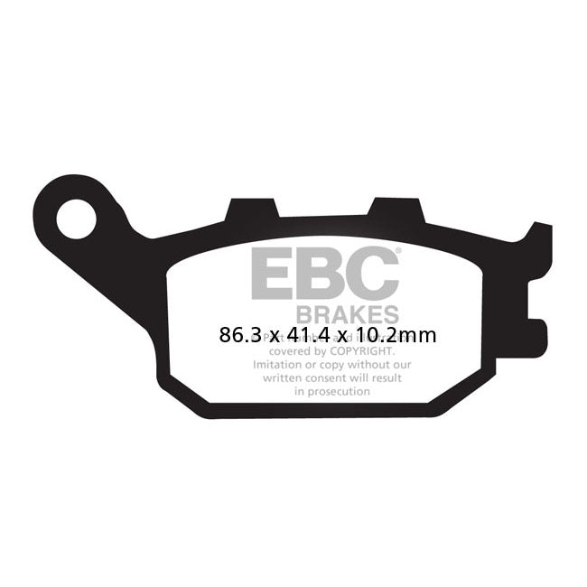 EBC Organic brake pads BRAKE PADS Ebc