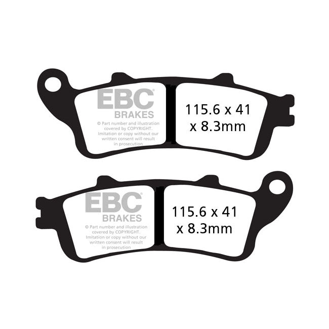 EBC Double-H Sintered brake pads BRAKE PADS Ebc
