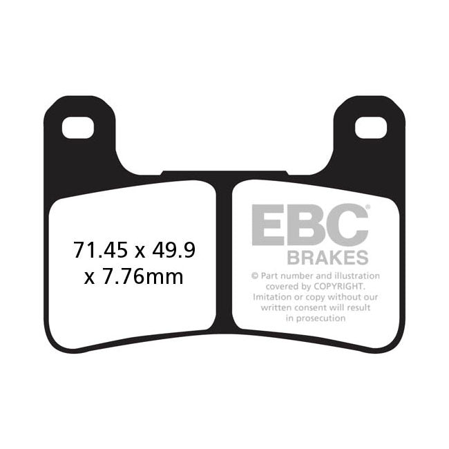EBC Double-H Sintered brake pads BRAKE PADS Ebc