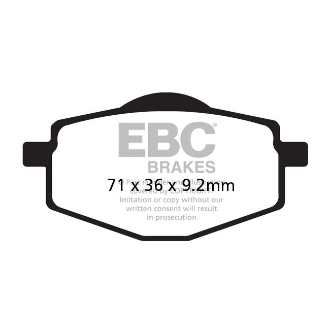 EBC Carbon X / TT series brake pads BRAKE PADS Ebc