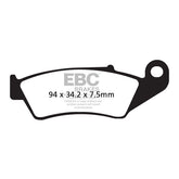 EBC Carbon X / TT series brake pads BRAKE PADS Ebc