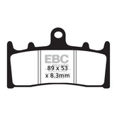 Ebc Brake Pad Fa Ser Organic Brake Pads Ebc