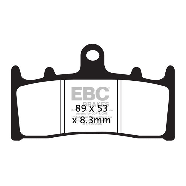 Ebc Brake Pad Fa Ser Organic Brake Pads Ebc