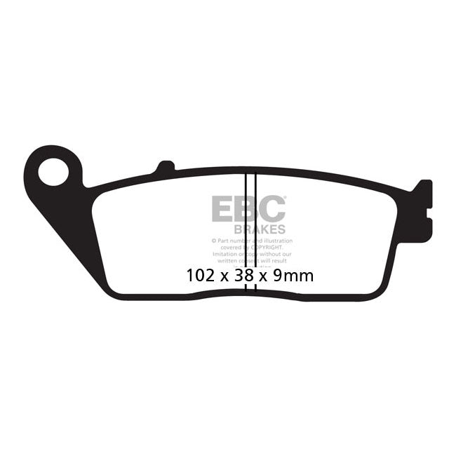 EBC Double-H Sintered brake pads BRAKE PADS Ebc