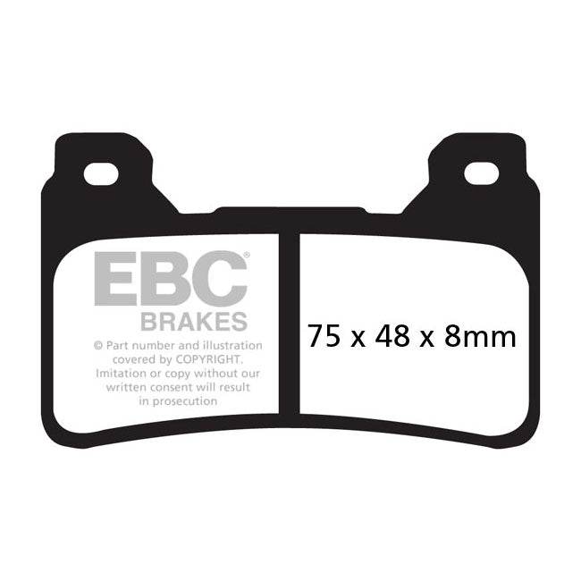 EBC Double-H Sintered brake pads BRAKE PADS Ebc