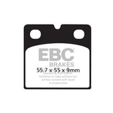 EBC Organic brake pads BRAKE PADS Ebc