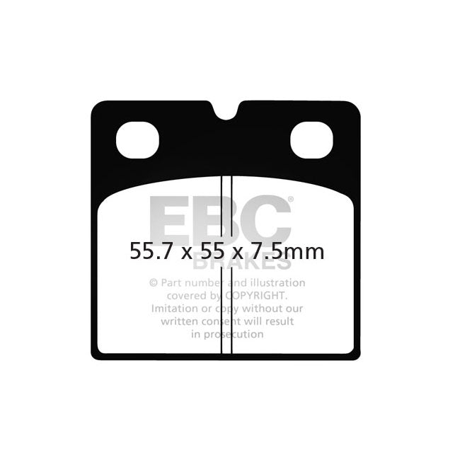 EBC Double-H Sintered brake pads BRAKE PADS Ebc