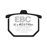 EBC V-pad Semi Sintered brake pads BRAKE PADS Ebc