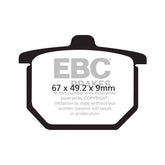 EBC Organic brake pads BRAKE PADS Ebc