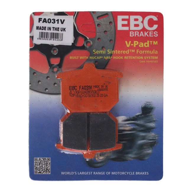 EBC V-pad Semi Sintered brake pads BRAKE PADS Ebc