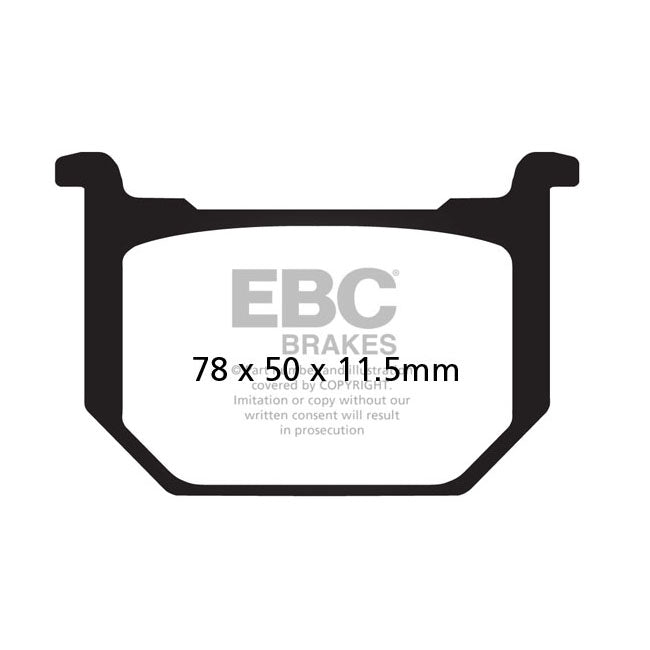 EBC V-pad Semi Sintered brake pads BRAKE PADS Ebc