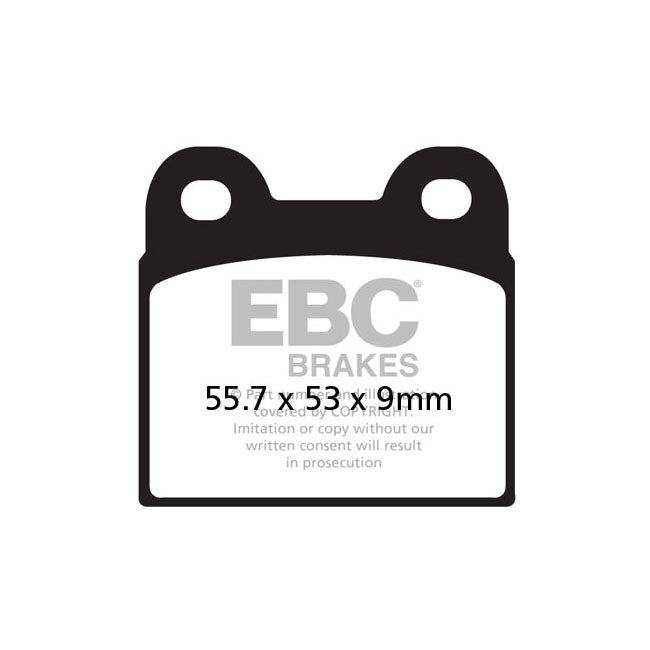EBC V-pad Semi Sintered brake pads BRAKE PADS Ebc