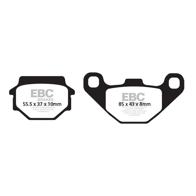 EBC Double-H Sintered brake pads BRAKE PADS Ebc