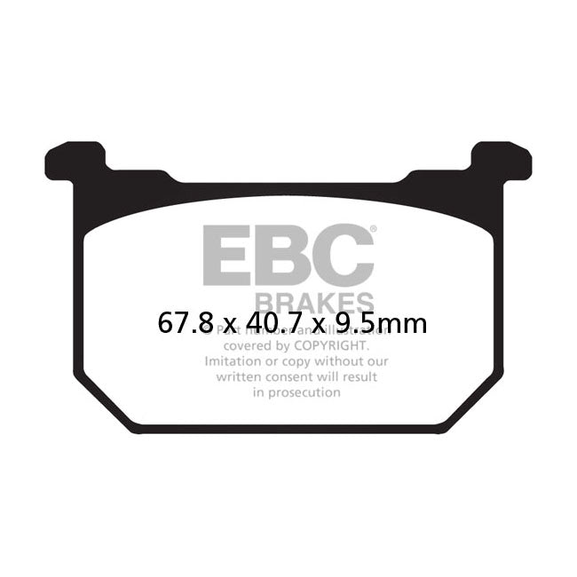 EBC V-pad Semi Sintered brake pads BRAKE PADS Ebc
