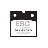 EBC Organic brake pads BRAKE PADS Ebc