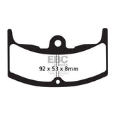 EBC Organic brake pads BRAKE PADS Ebc