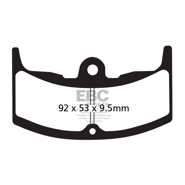 EBC organic brake pads BRAKE PADS Ebc