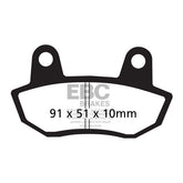 EBC V-pad Semi Sintered brake pads BRAKE PADS Ebc
