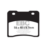 EBC Organic brake pads BRAKE PADS Ebc