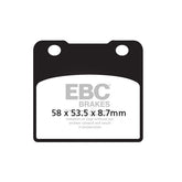 EBC Organic brake pads BRAKE PADS Ebc
