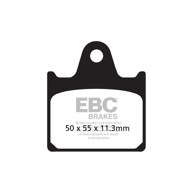 EBC Organic brake pads BRAKE PADS Ebc