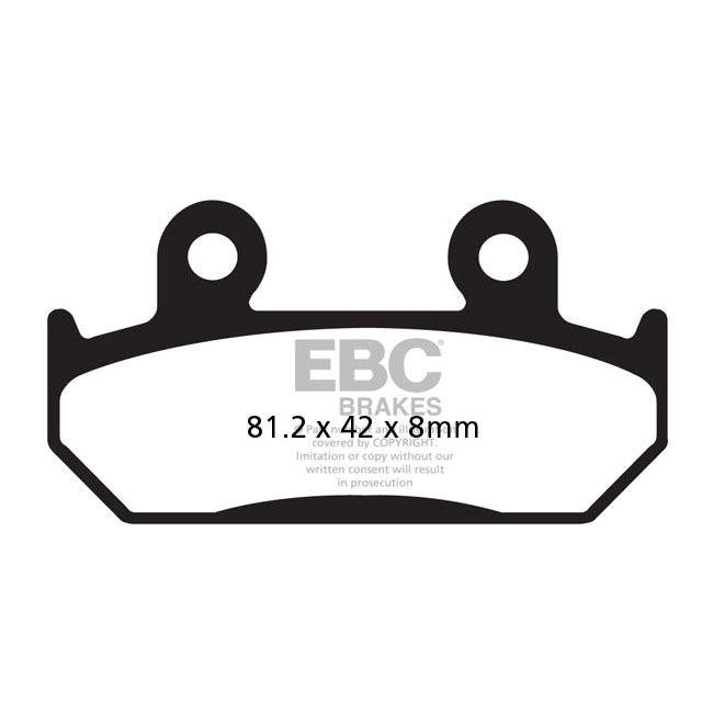 EBC Organic brake pads BRAKE PADS Ebc