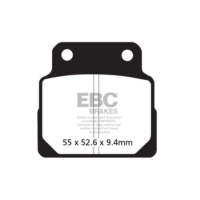 EBC Organic brake pads BRAKE PADS Ebc