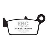 EBC Carbon X / TT series brake pads BRAKE PADS Ebc