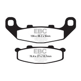 EBC Organic brake pads BRAKE PADS Ebc