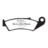 EBC Organic brake pads BRAKE PADS Ebc