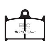 EBC Double-H Sintered brake pads BRAKE PADS Ebc