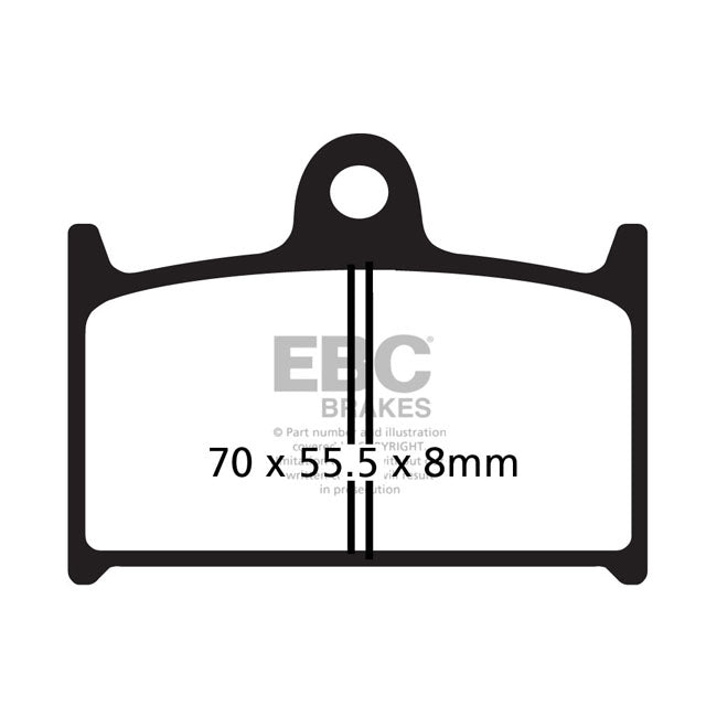 EBC Double-H Sintered brake pads BRAKE PADS Ebc