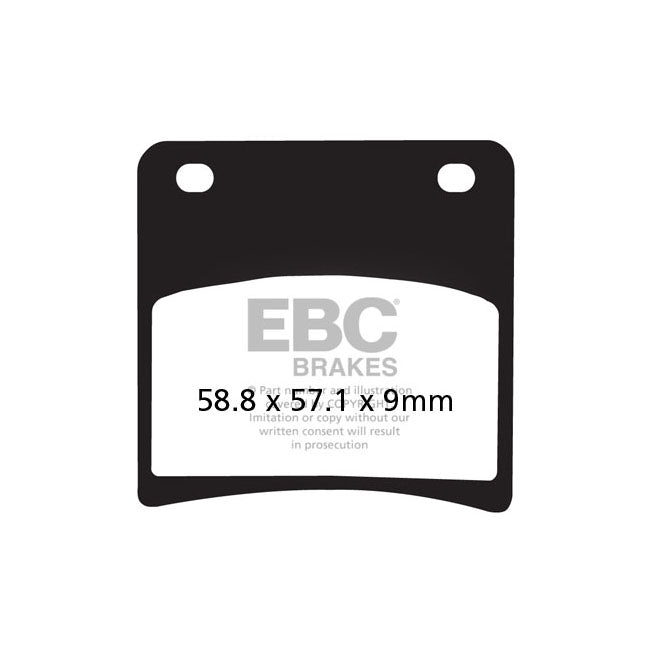EBC Double-H Sintered brake pads BRAKE PADS Ebc