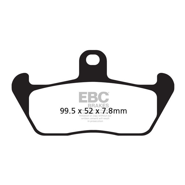 EBC Organic brake pads BRAKE PADS Ebc