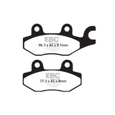 EBC Carbon X / TT series brake pads BRAKE PADS Ebc