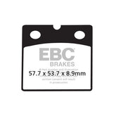 EBC Double-H Sintered brake pads BRAKE PADS Ebc