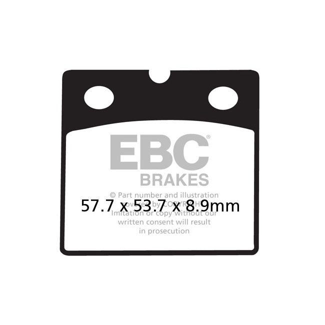 EBC Double-H Sintered brake pads BRAKE PADS Ebc