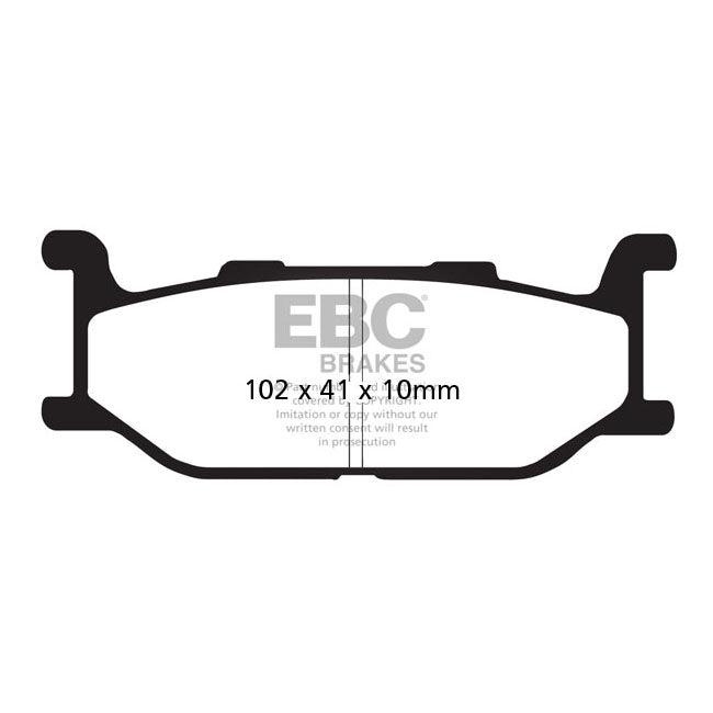 EBC Organic brake pads BRAKE PADS Ebc
