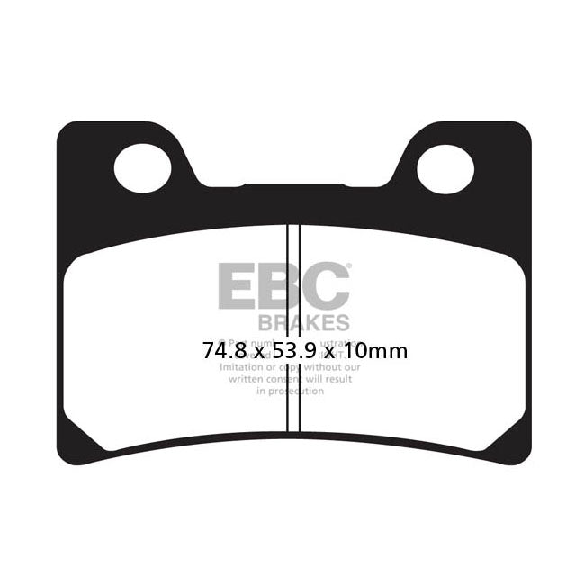 EBC Organic brake pads BRAKE PADS Ebc