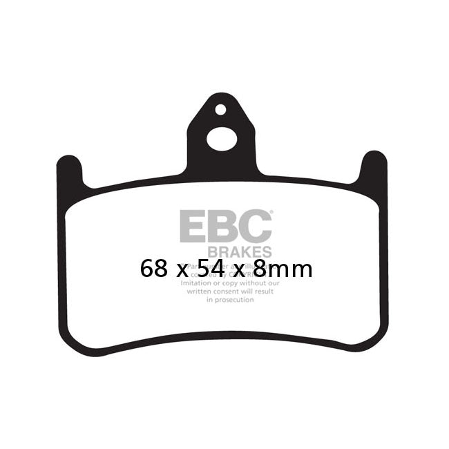 EBC Double-H Sintered brake pads BRAKE PADS Ebc
