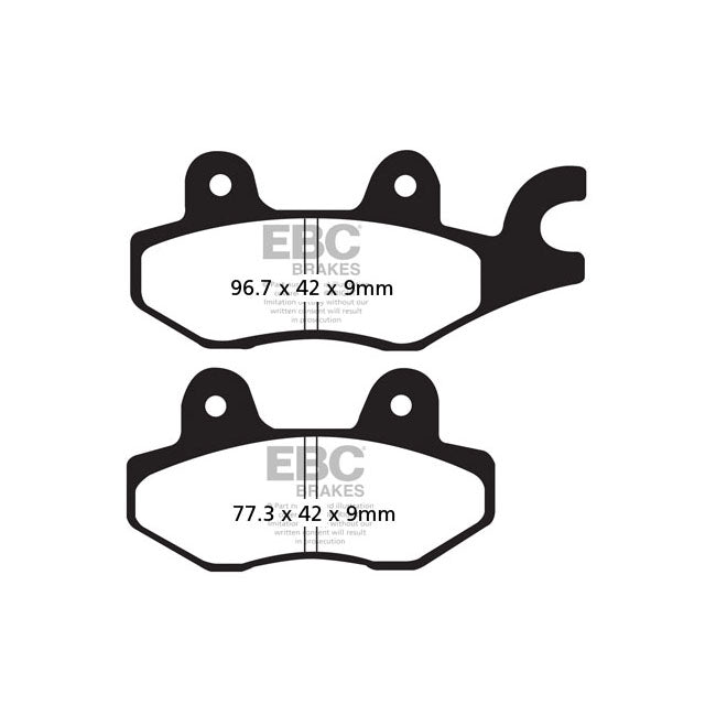 EBC Double-H Sintered brake pads BRAKE PADS Ebc