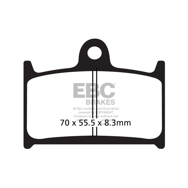 EBC Double-H Sintered brake pads BRAKE PADS Ebc