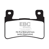 EBC Double-H Sintered brake pads BRAKE PADS Ebc