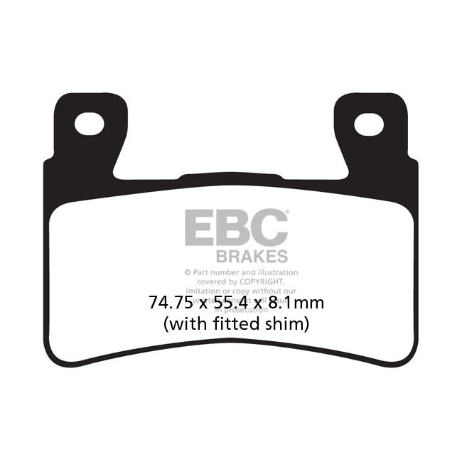 EBC Double-H Sintered brake pads BRAKE PADS Ebc