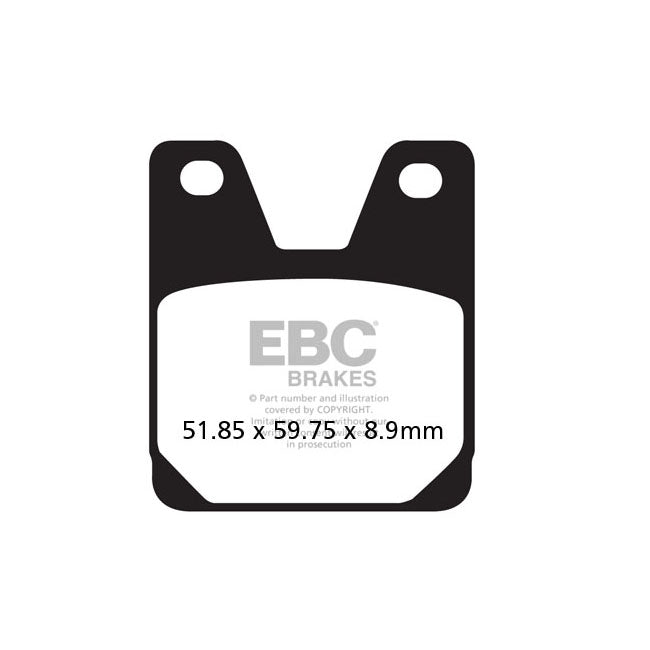 EBC Double-H Sintered brake pads BRAKE PADS Ebc